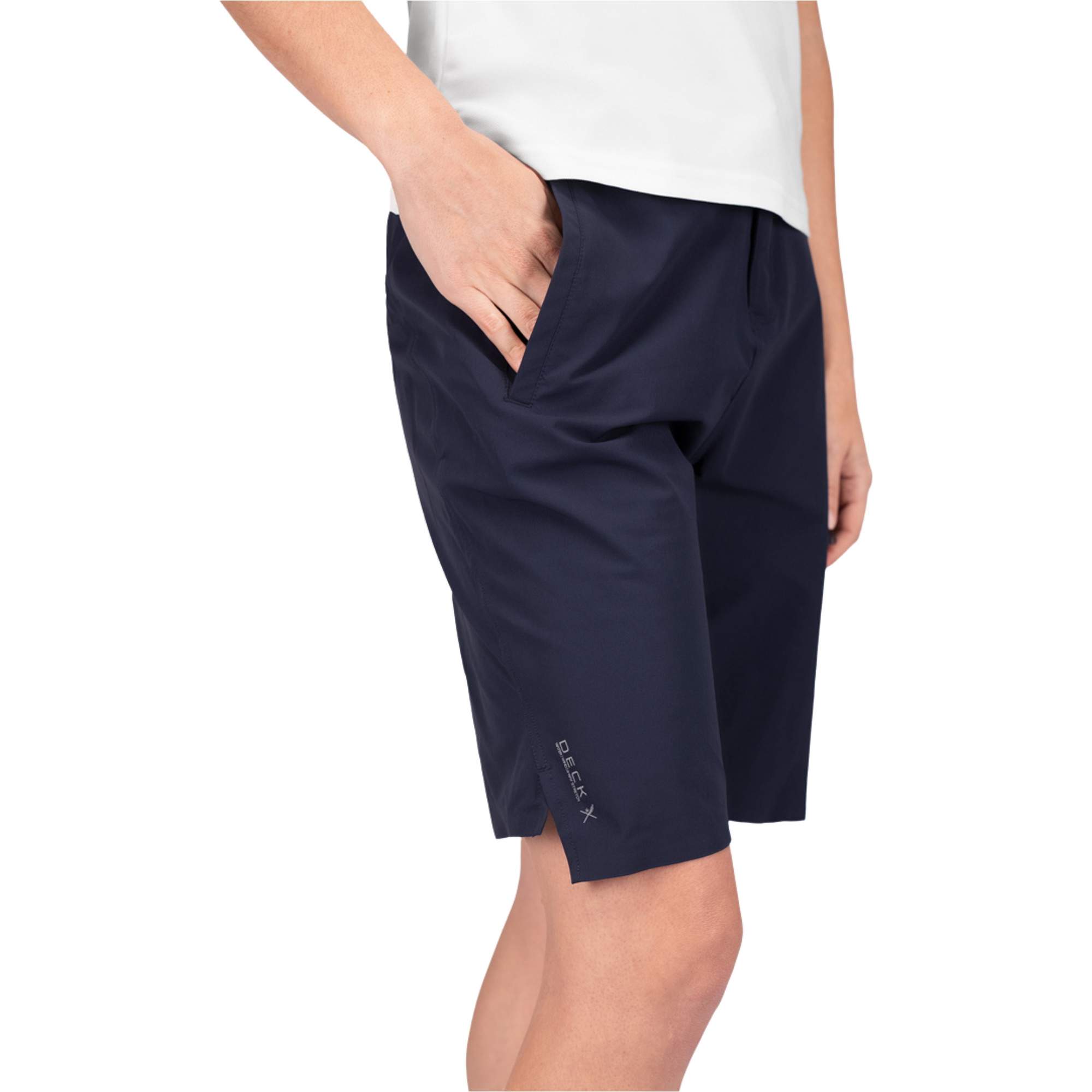 Zhik Frauen Stretch Fast Dry Deck Short SRT-0275-W-NVY - Navy Blue